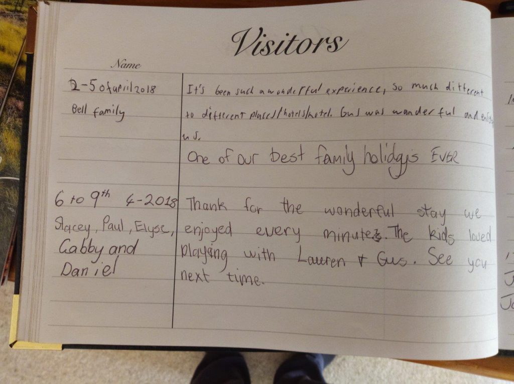 Guest Book Twisted Gum Wines